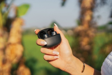 Logotrade promotional merchandise photo of: Terra RCS recycled aluminium wireless earbuds