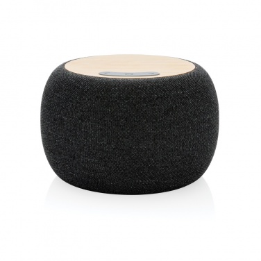 Logotrade promotional item image of: RCS Rplastic/PET and bamboo 5W speaker
