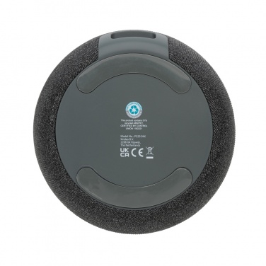 Logo trade advertising product photo of: RCS Rplastic/PET and bamboo 5W speaker