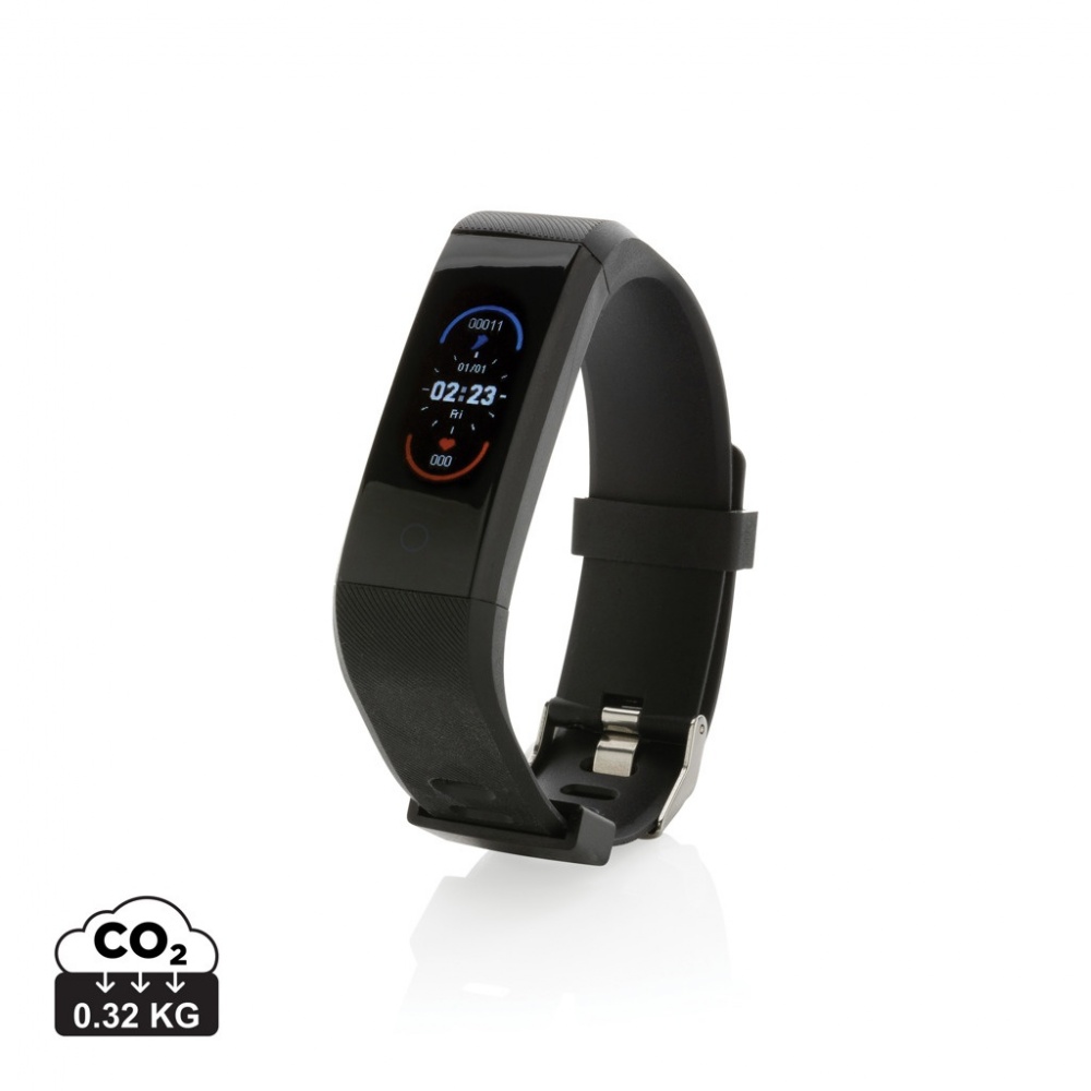 Logotrade promotional giveaway image of: RCS recycled TPU Sense Fit with heart rate monitor