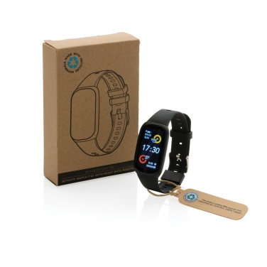Logo trade corporate gift photo of: RCS recycled TPU  activity watch 1.47'' screen with HR