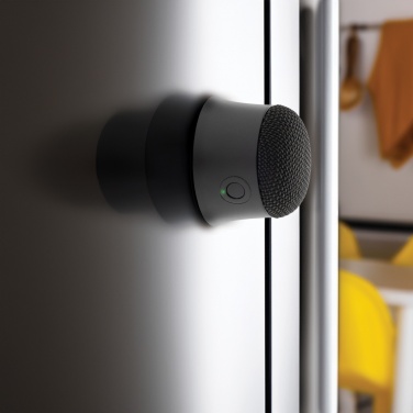 Logo trade promotional giveaways image of: Magtune RCS recycled plastic magnetic 5W speaker