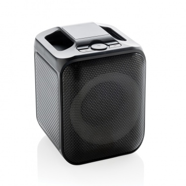 Logo trade advertising products picture of: Singvibe RCS recycled plastic karaoke set with double mic