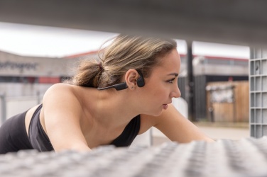 Logo trade promotional products image of: Urban Vitamin Glendale RCS rplastic air conductive headphone