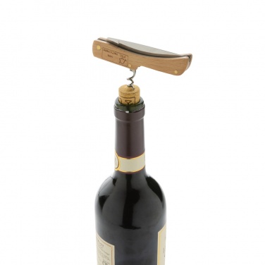 Logotrade business gift image of: Wooden knife with bottle opener