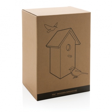 Logotrade promotional merchandise photo of: Wooden birdhouse