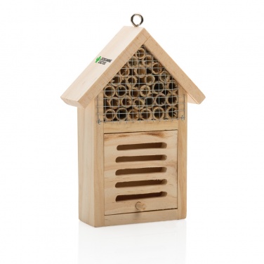 Logo trade promotional giveaways picture of: Small insect hotel