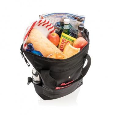 Logo trade promotional merchandise picture of: Swiss Peak XXL cooler totepack PVC free