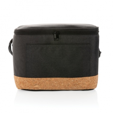 Logotrade promotional giveaway image of: Impact AWARE™ XL RPET two tone cooler bag with cork detail