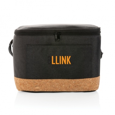 Logotrade advertising product image of: Impact AWARE™ XL RPET two tone cooler bag with cork detail