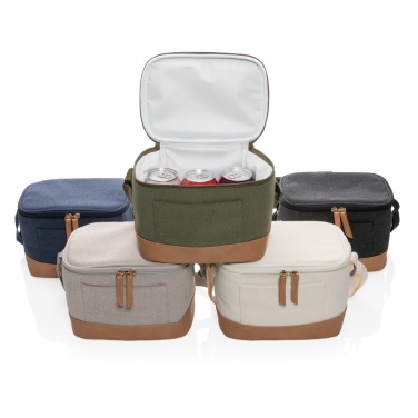 Logo trade promotional giveaway photo of: Impact AWARE™ 16 oz. rcanvas six can cooler bag