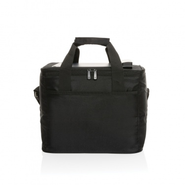 Logo trade promotional merchandise picture of: Pedro AWARE™ RPET deluxe cooler bag with 5W solar panel