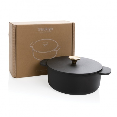 Logo trade corporate gifts picture of: Ukiyo cast iron pan medium