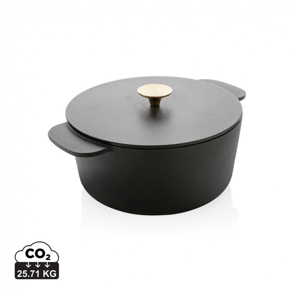 Logo trade corporate gift photo of: Ukiyo cast iron pan large