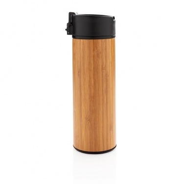 Logo trade business gift photo of: Bogota vacuum bamboo coffee mug