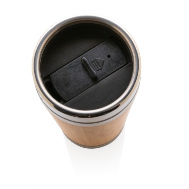 Logo trade business gifts image of: Bamboo tumbler