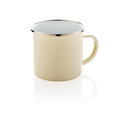 Logo trade promotional item photo of: Vintage enamel mug