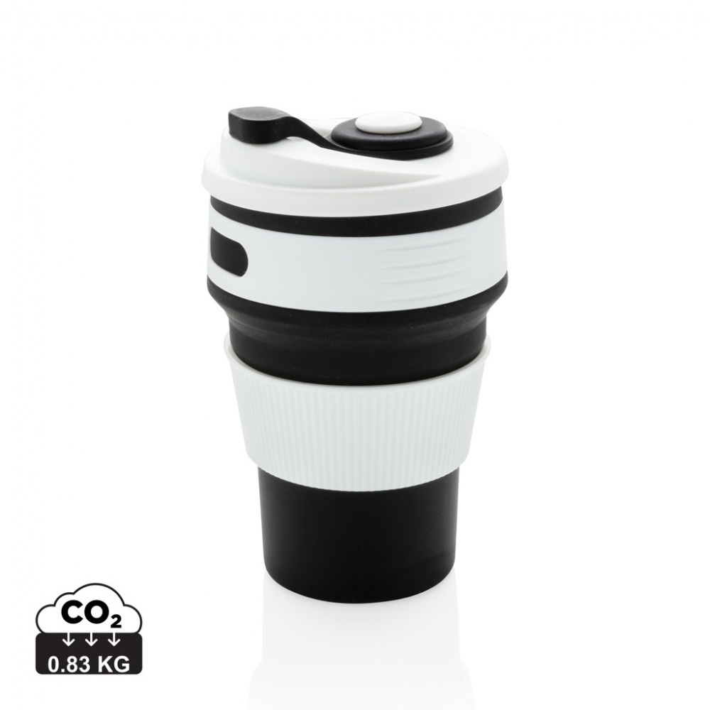 Logotrade promotional item image of: Foldable silicone cup