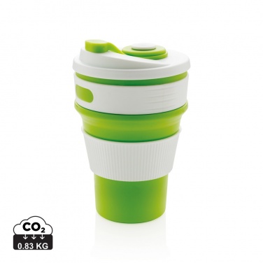 Logotrade promotional item picture of: Foldable silicone cup