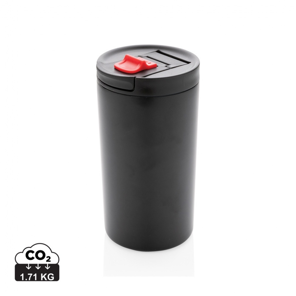 Logo trade corporate gifts image of: Double wall vacuum leakproof lock mug 300ml