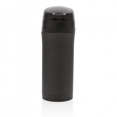 Logo trade business gift photo of: Metallic easy lock vacuum mug