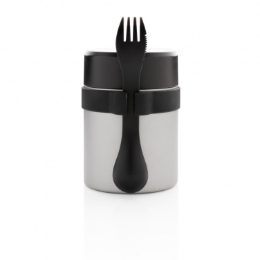 Logo trade promotional merchandise photo of: Bogota food flask with ceramic coating