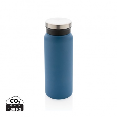 Logo trade corporate gift photo of: RCS Recycled stainless steel vacuum bottle 600ML