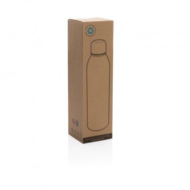 Logo trade advertising products image of: RCS Recycled stainless steel vacuum bottle 500ML
