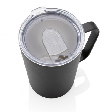Logotrade promotional item image of: RCS Recycled stainless steel modern vacuum mug with lid
