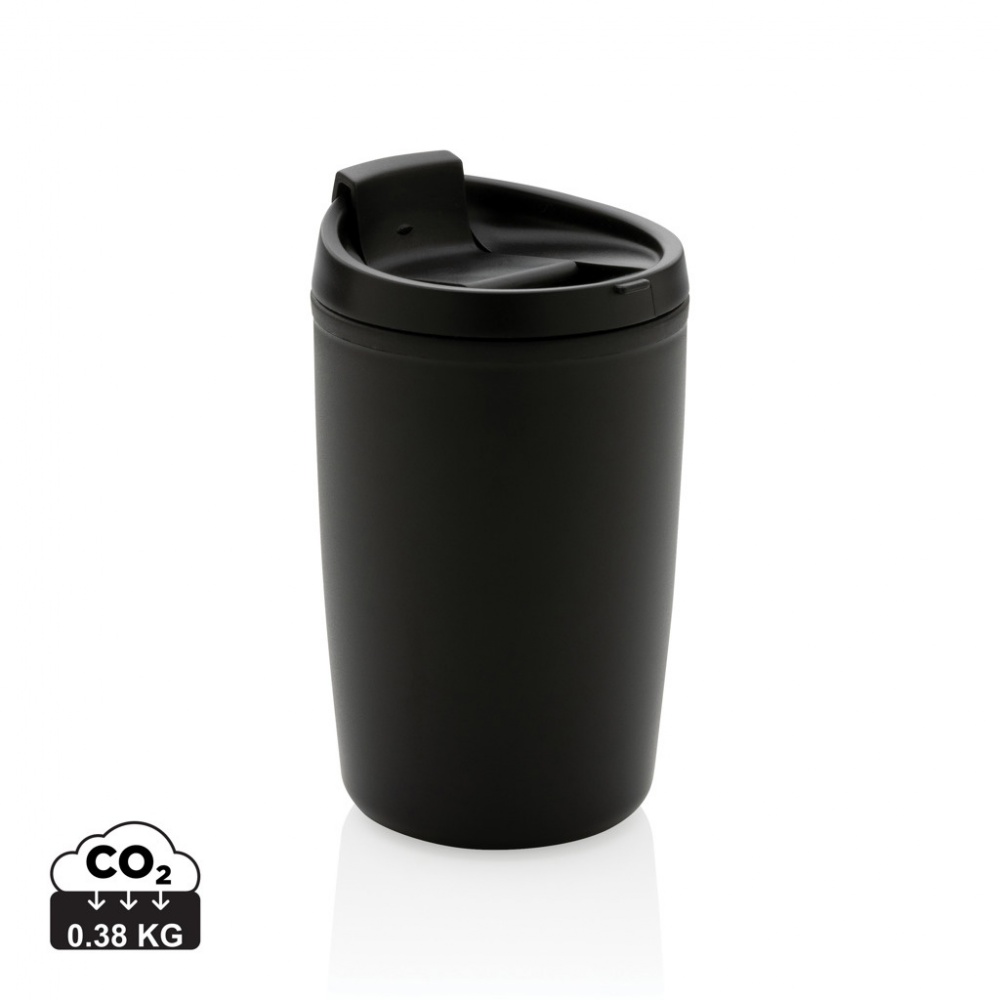 Logotrade promotional gift image of: GRS Recycled PP tumbler with flip lid
