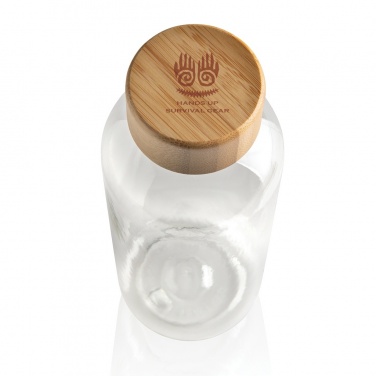 Logotrade promotional merchandise image of: RCS RPET bottle with bamboo lid