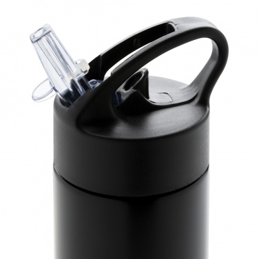 Logo trade promotional gift photo of: Sport bottle with straw