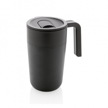 Logotrade promotional merchandise picture of: GRS Recycled PP and SS mug with handle