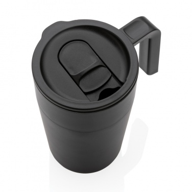 Logo trade promotional merchandise image of: GRS Recycled PP and SS mug with handle