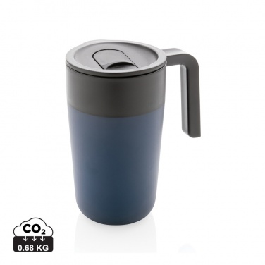 Logotrade promotional products photo of: GRS Recycled PP and SS mug with handle
