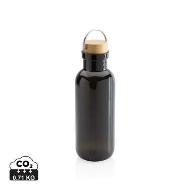 Logotrade promotional giveaway image of: RCS RPET bottle with bamboo lid and handle