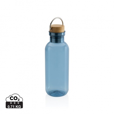 Logo trade promotional product photo of: RCS RPET bottle with bamboo lid and handle