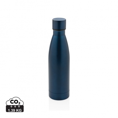 Logotrade promotional merchandise picture of: RCS Recycled stainless steel solid vacuum bottle