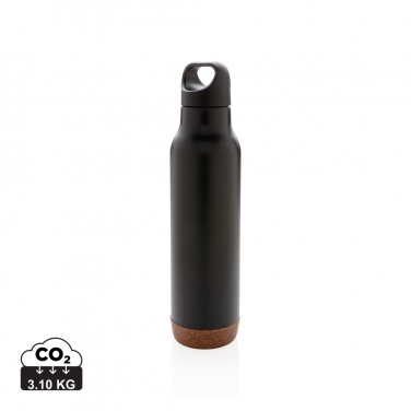 Logo trade promotional giveaway photo of: Cork leakproof vacuum flask