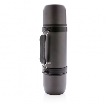Logo trade promotional merchandise photo of: Vacuum flask with 2 cups