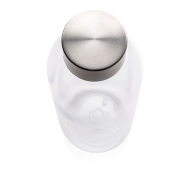Logo trade advertising products picture of: Leakproof water bottle with metallic lid