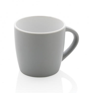 Logo trade promotional products image of: Ceramic mug with coloured inner 300ml