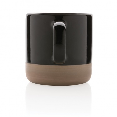 Logo trade promotional merchandise photo of: Glazed ceramic mug 360ml