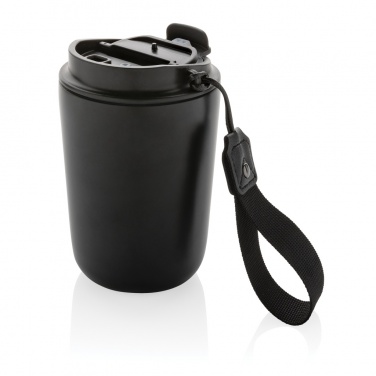 Logotrade promotional item picture of: Cuppa RCS re-steel vacuum tumbler with lanyard