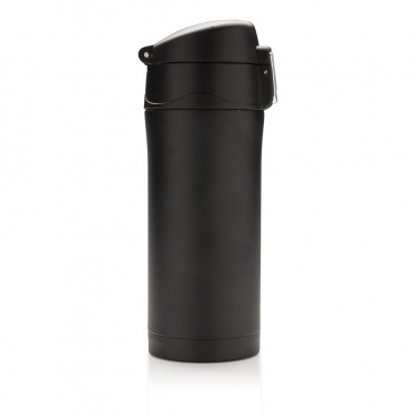 Logo trade promotional merchandise image of: RCS Recycled stainless steel easy lock vacuum mug