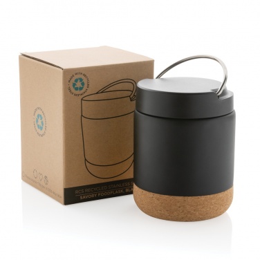 Logo trade business gift photo of: Savory RCS certified recycled stainless steel foodflask