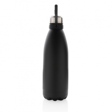 Logotrade promotional item image of: RCS Recycled stainless steel large vacuum bottle 1.5L
