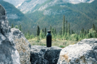 Logo trade business gift photo of: Flow RCS recycled stainless steel vacuum bottle