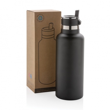 Logo trade promotional items picture of: Hydro RCS recycled stainless steel vacuum bottle with spout