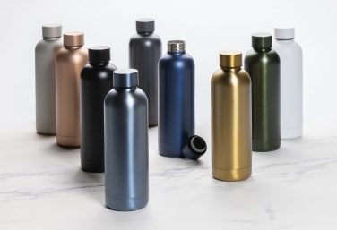 Logo trade promotional giveaway photo of: RCS Recycled stainless steel Impact vacuum bottle